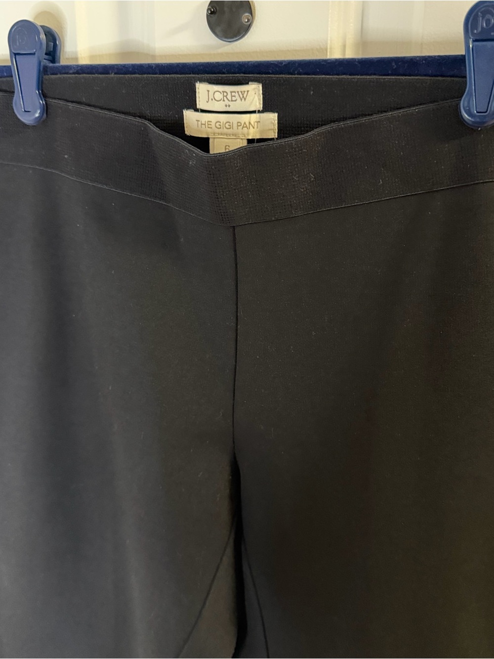 J.Crew Factory Black Ponte Riding Pants - Picture 4 of 9